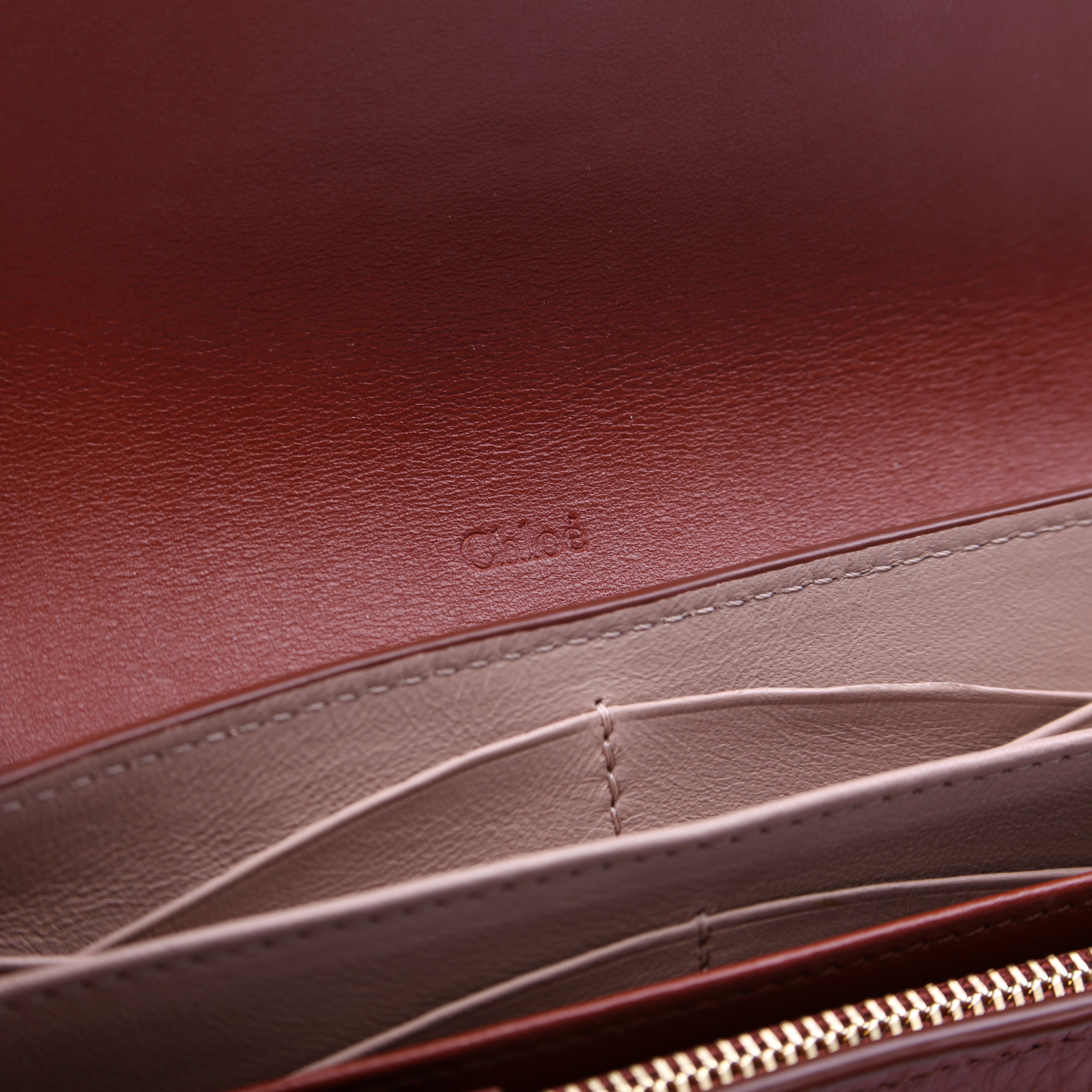 Aby Continental Flap Wallet Brown