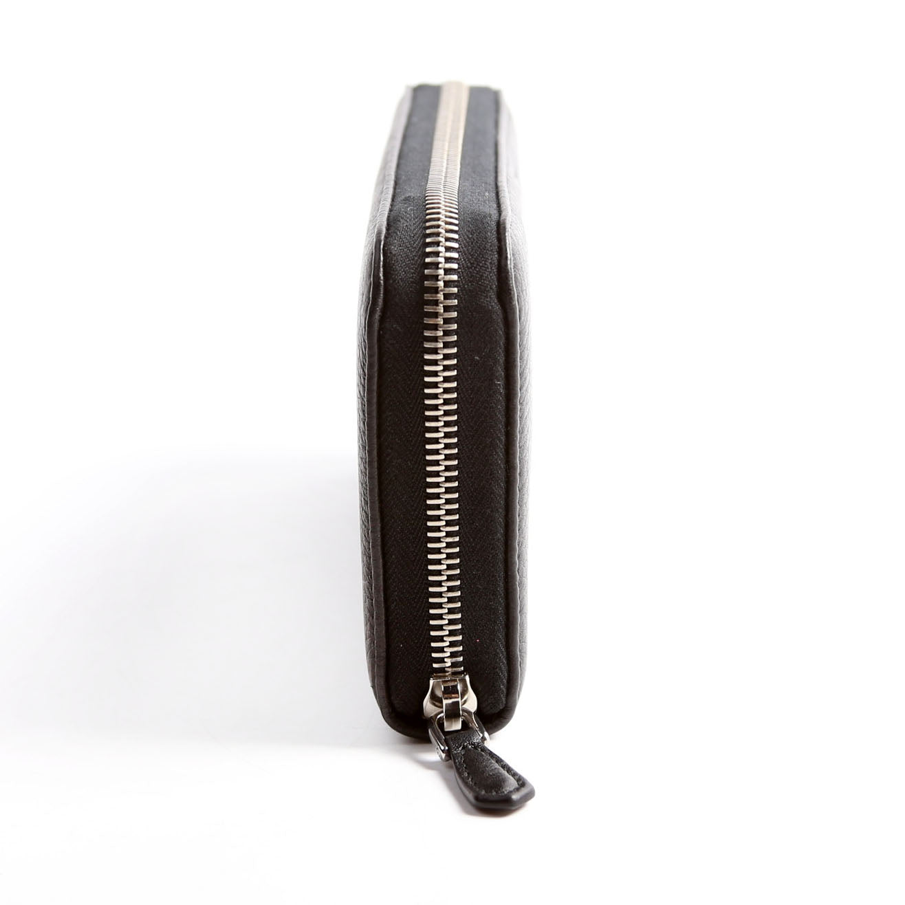 Saffiano Zip Around Wallet Black