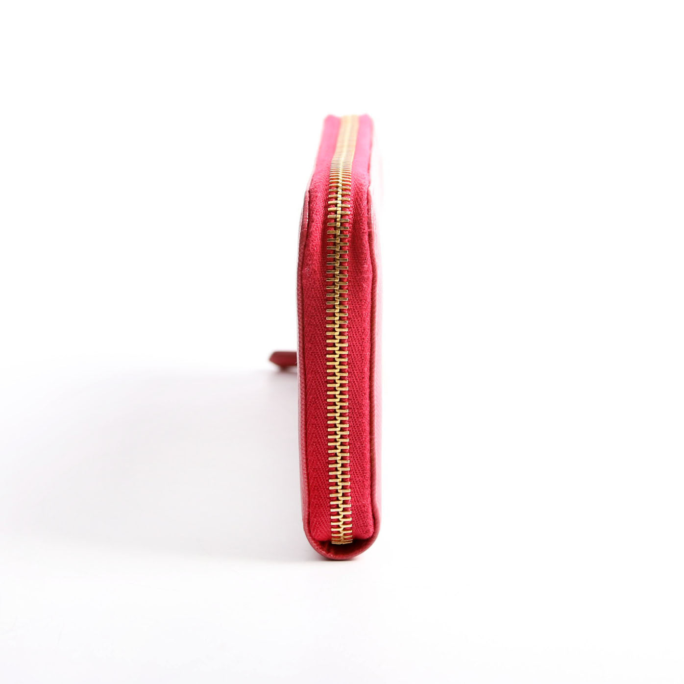 Prada Saffiano Za Wallet Pink