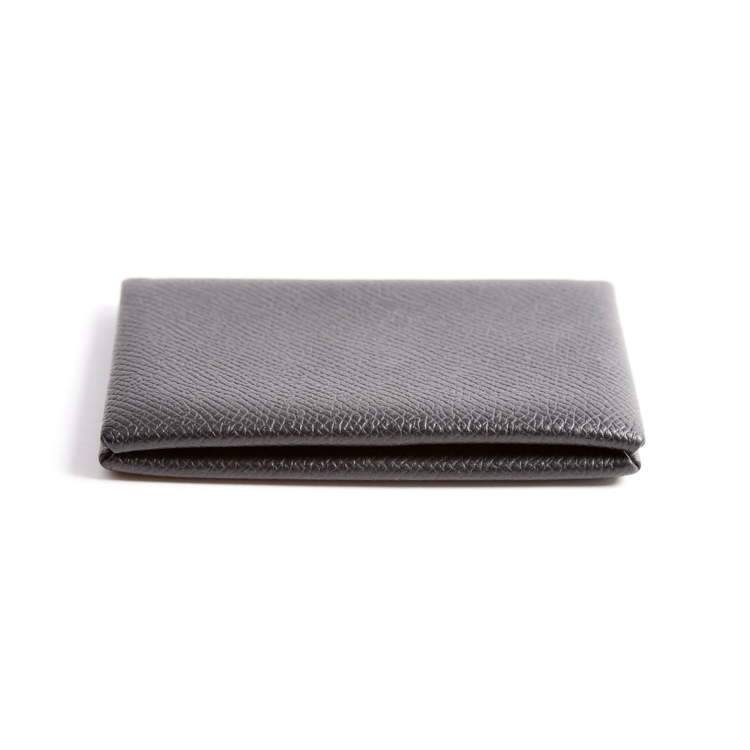 Hermes Calvi Card Case Black