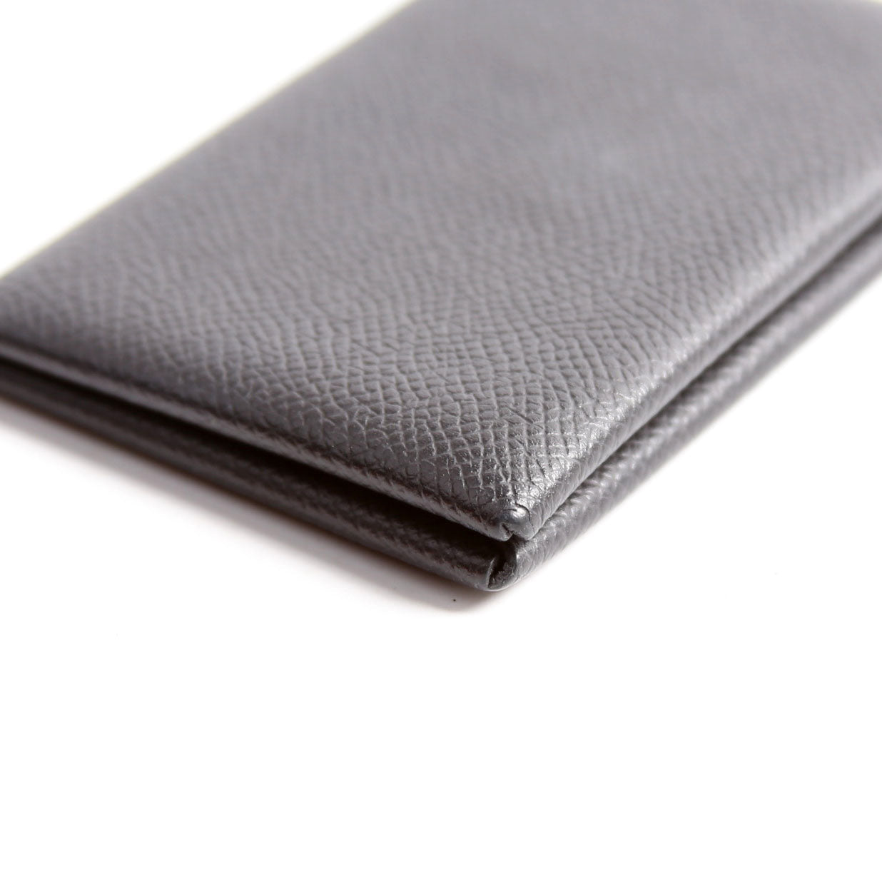 Hermes Calvi Card Case Black