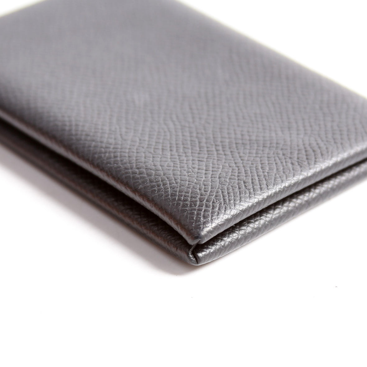 Hermes Calvi Card Case Black