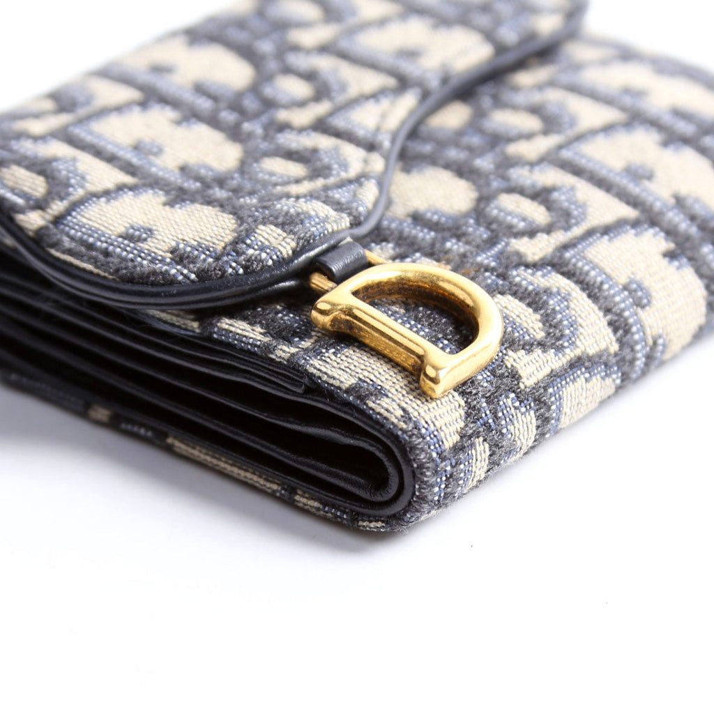 Saddle Lotus Wallet Oblique Medium