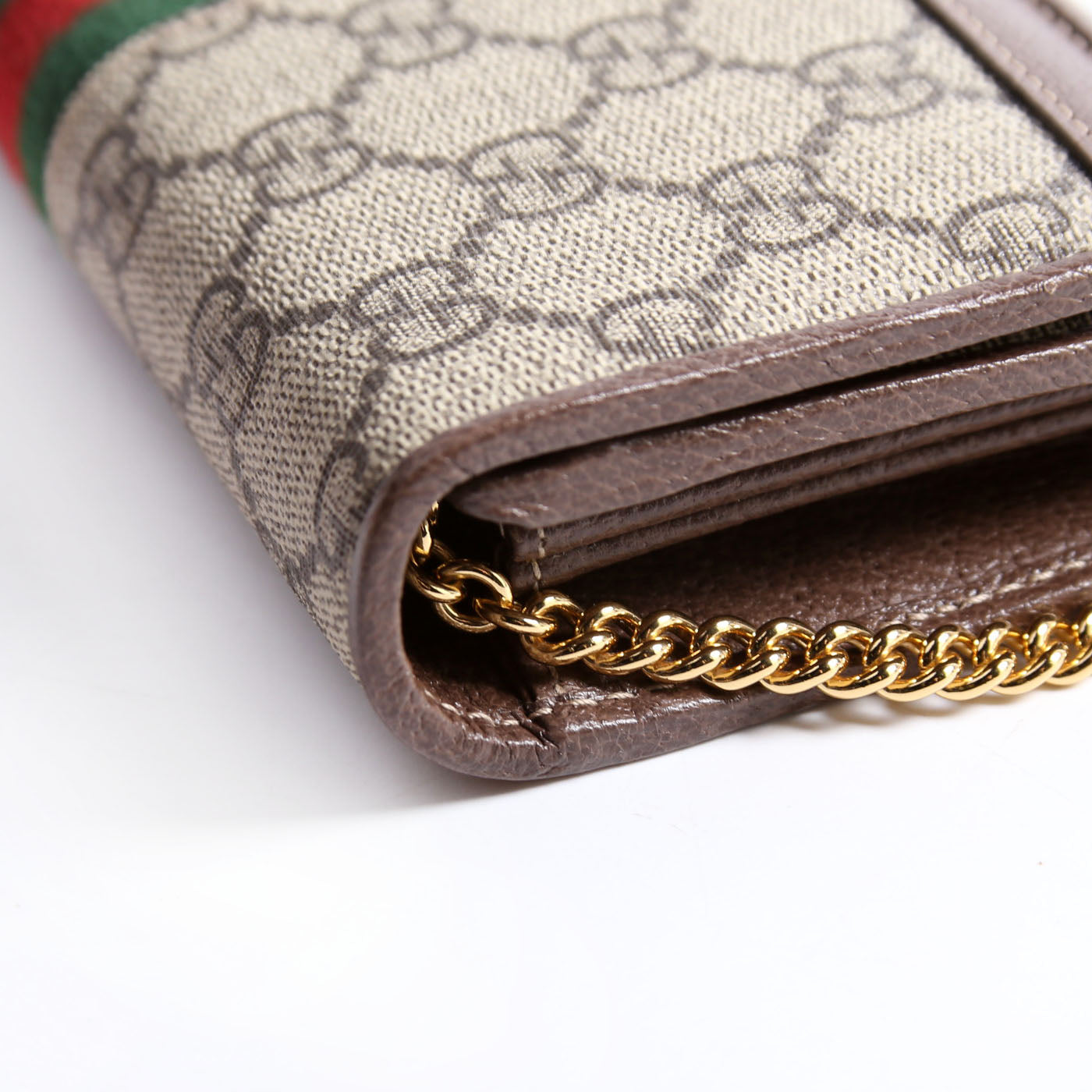 546592 Ophidia GG Supreme Chain Wallet