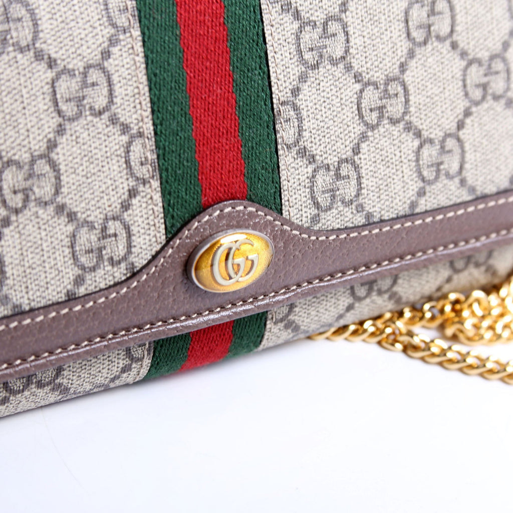 546592 Ophidia GG Supreme Chain Wallet