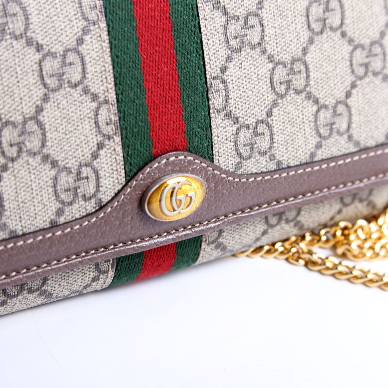 546592 Ophidia GG Supreme Chain Wallet