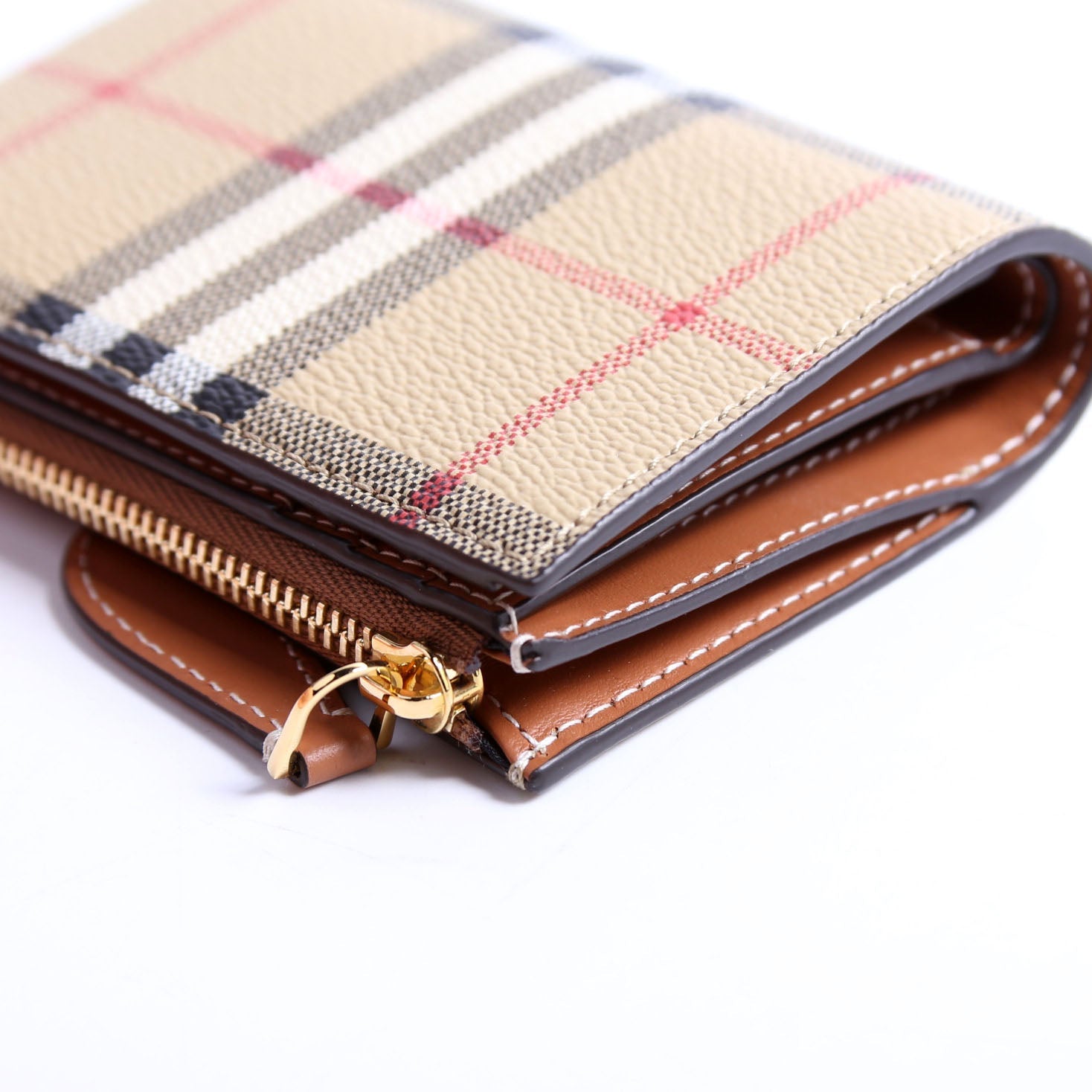 Check Bifold Wallet Small