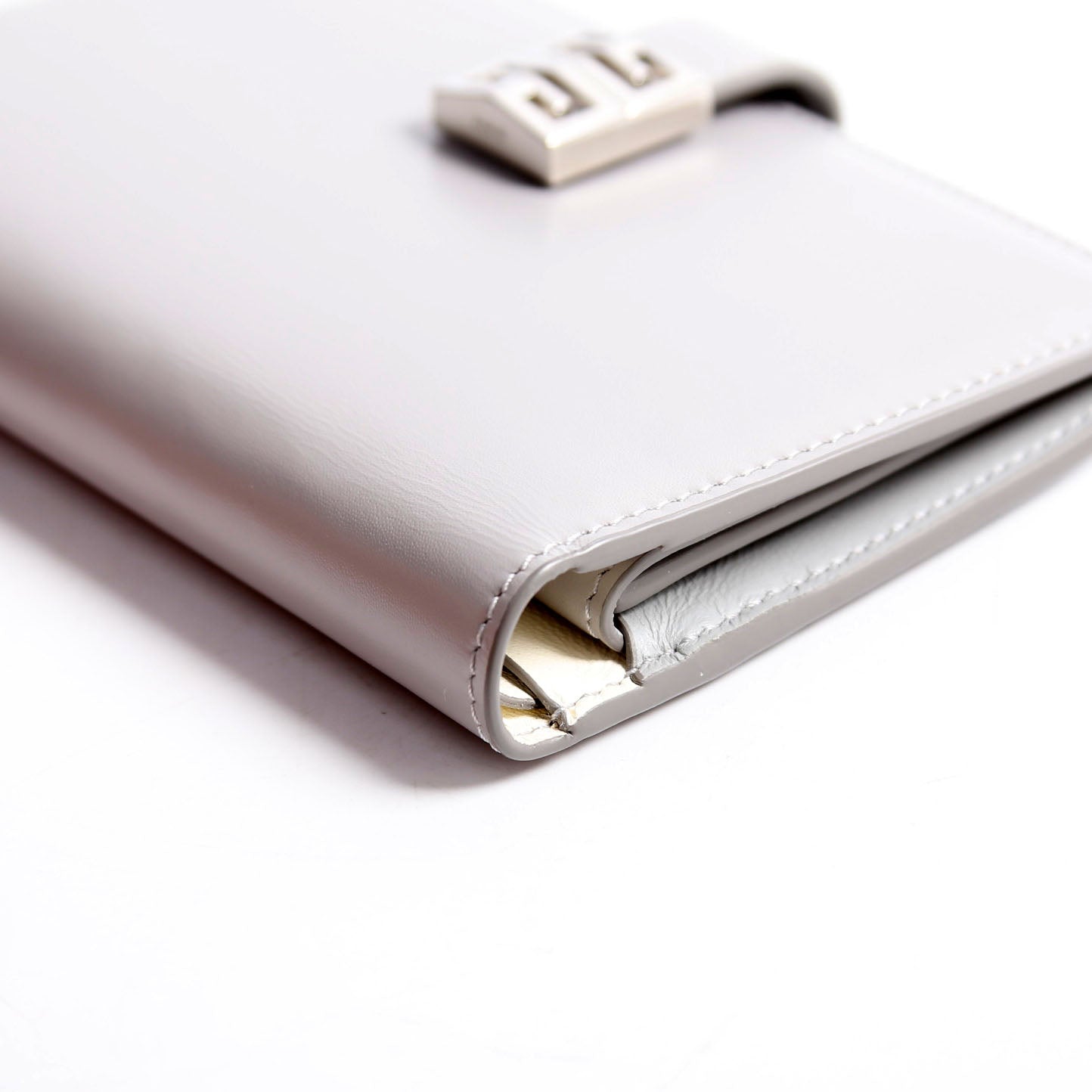4G Wallet Box Leather Gray