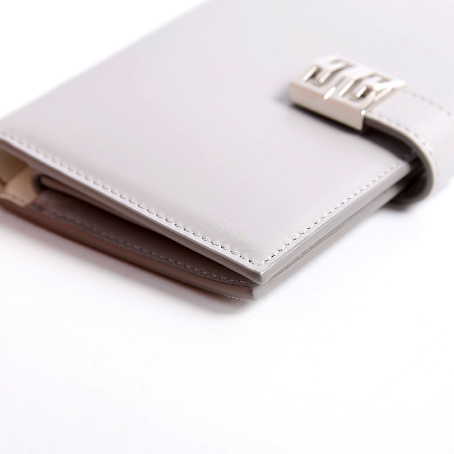 4G Wallet Box Leather Gray