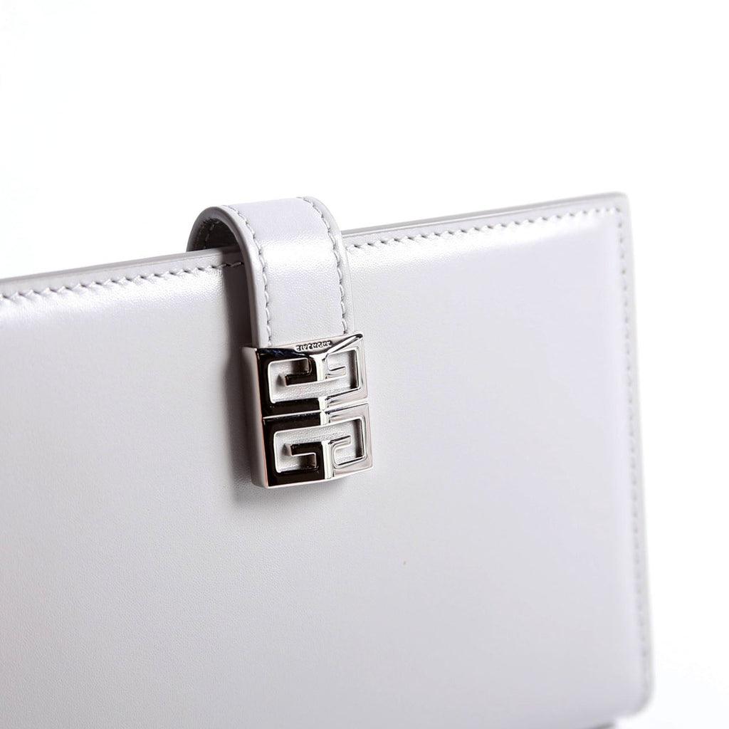 4G Wallet Box Leather Gray