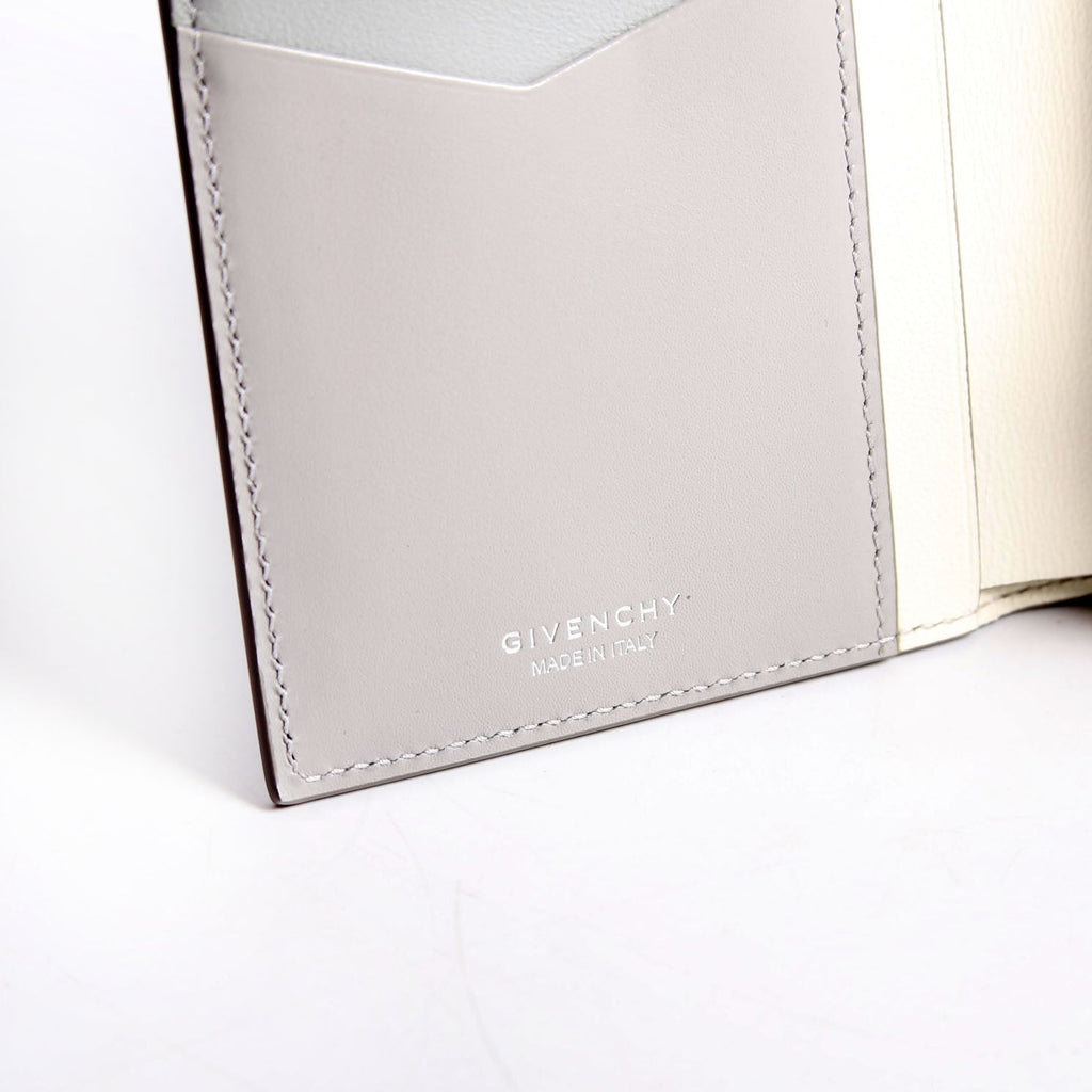 4G Wallet Box Leather Gray