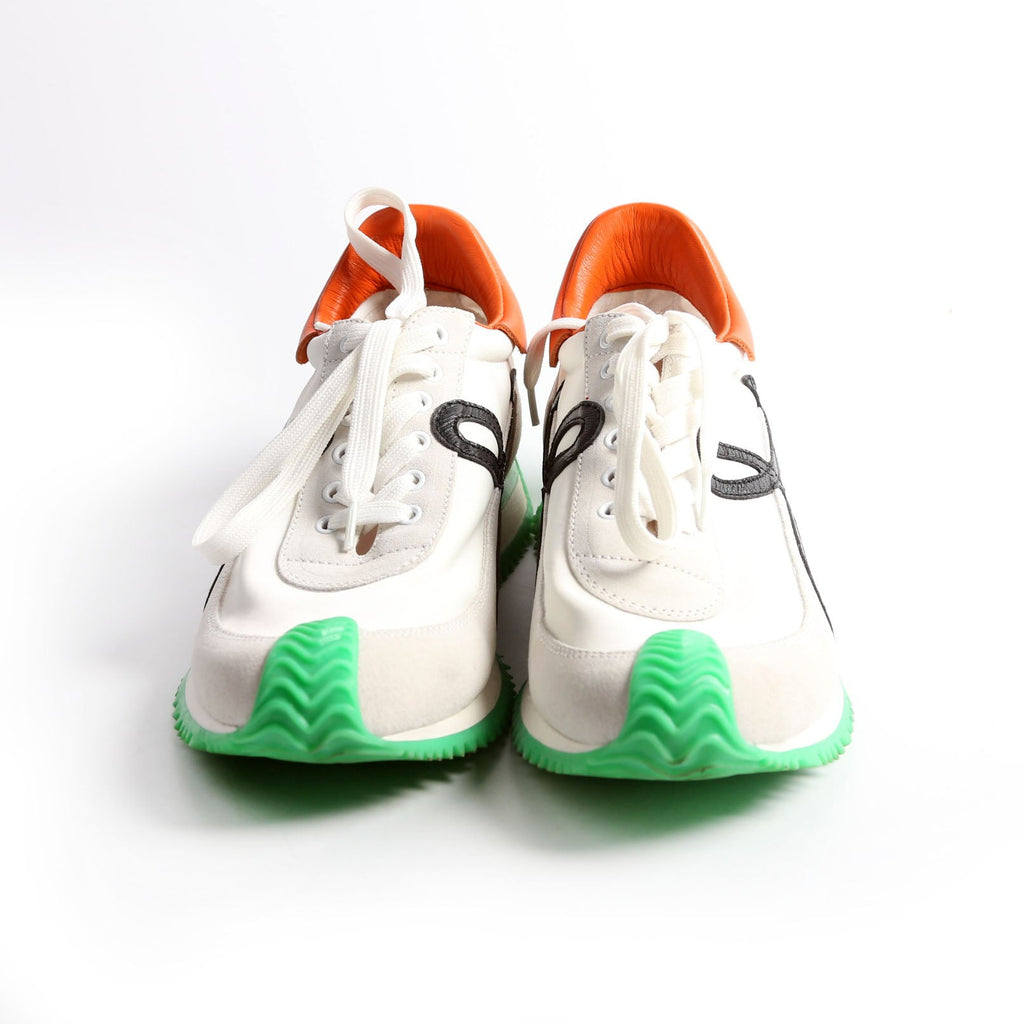 Flow Runner Mesh/Suede Sneakers Size 39