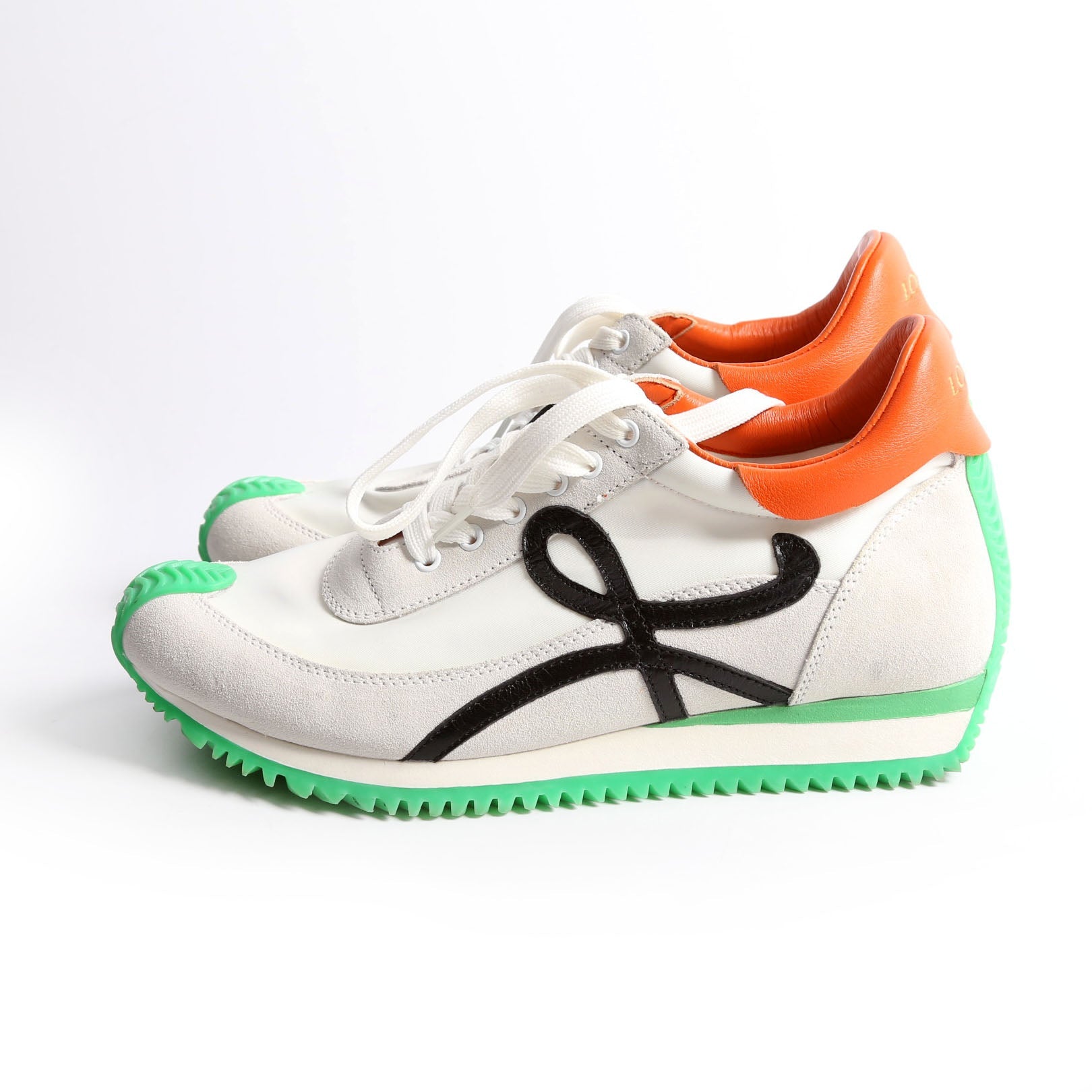 Flow Runner Mesh/Suede Sneakers Size 39