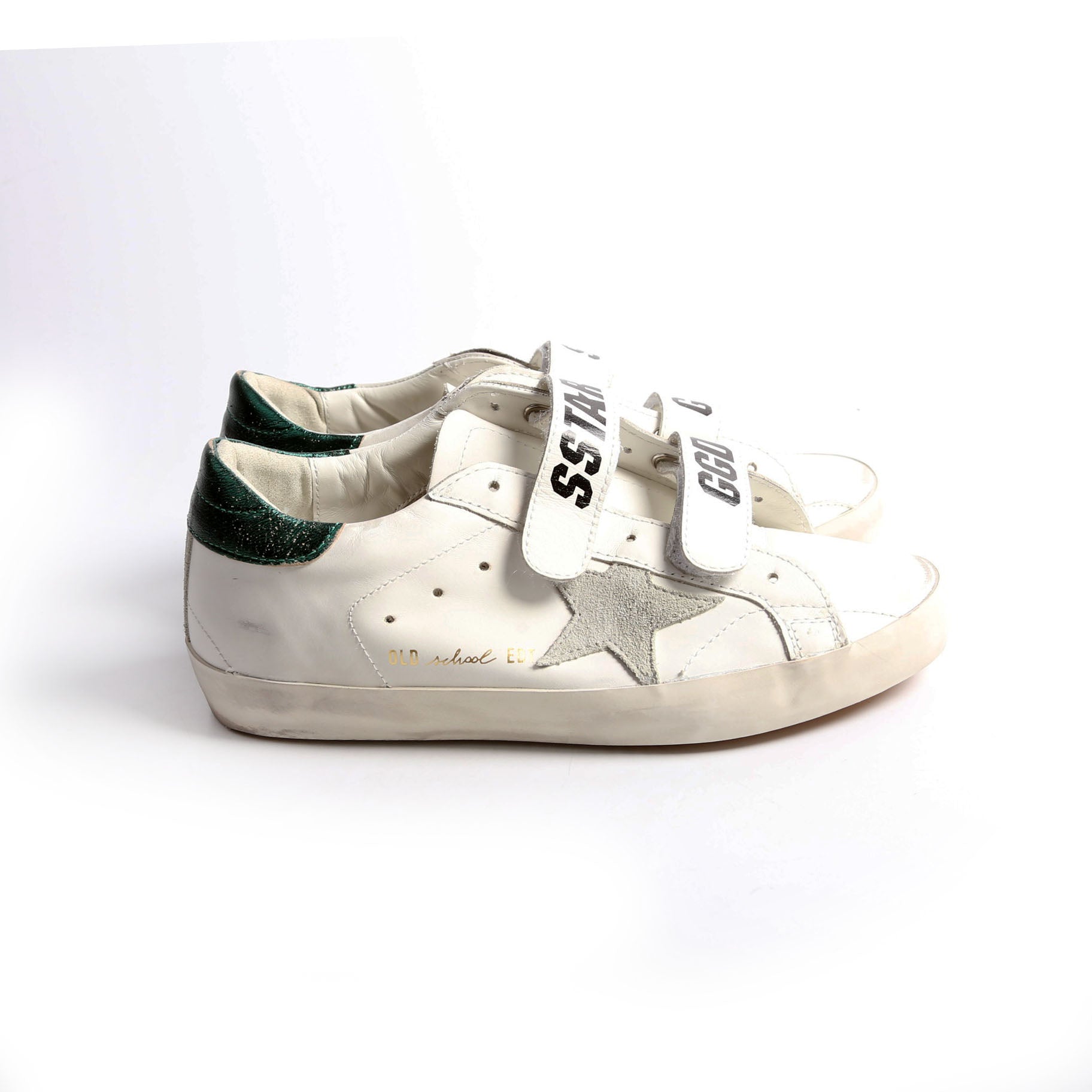 Old School Size 38 White/Green