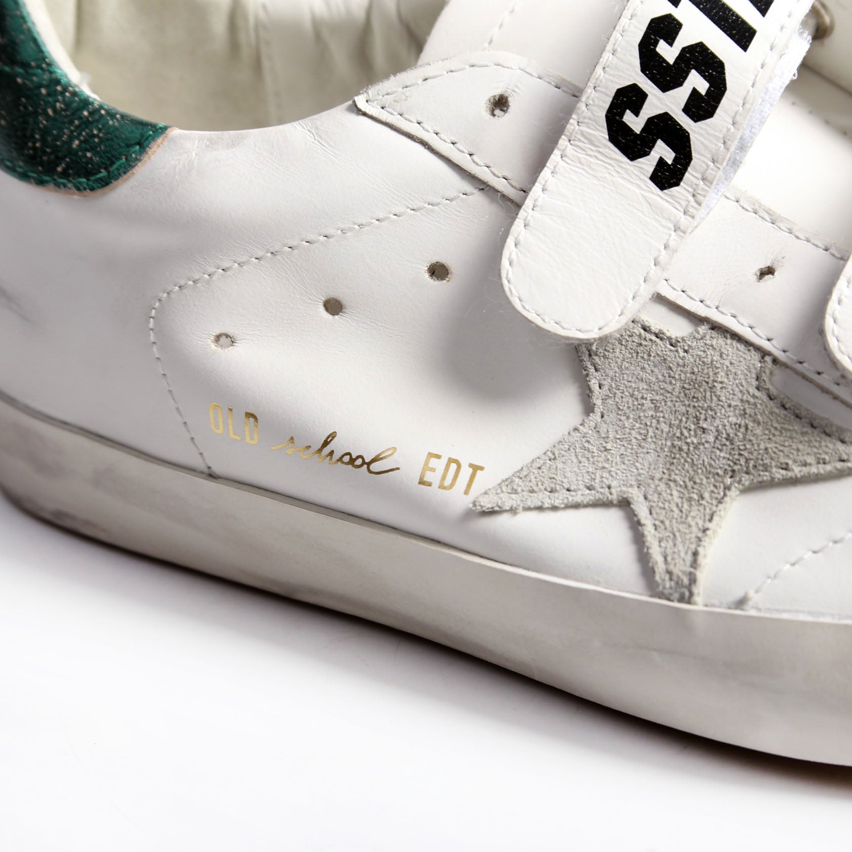 Old School Size 38 White/Green