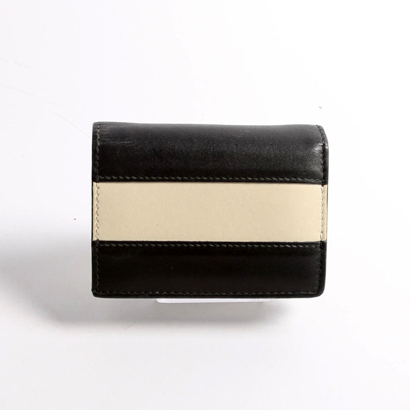76072 Queen Margaret Card Case Black/Beige