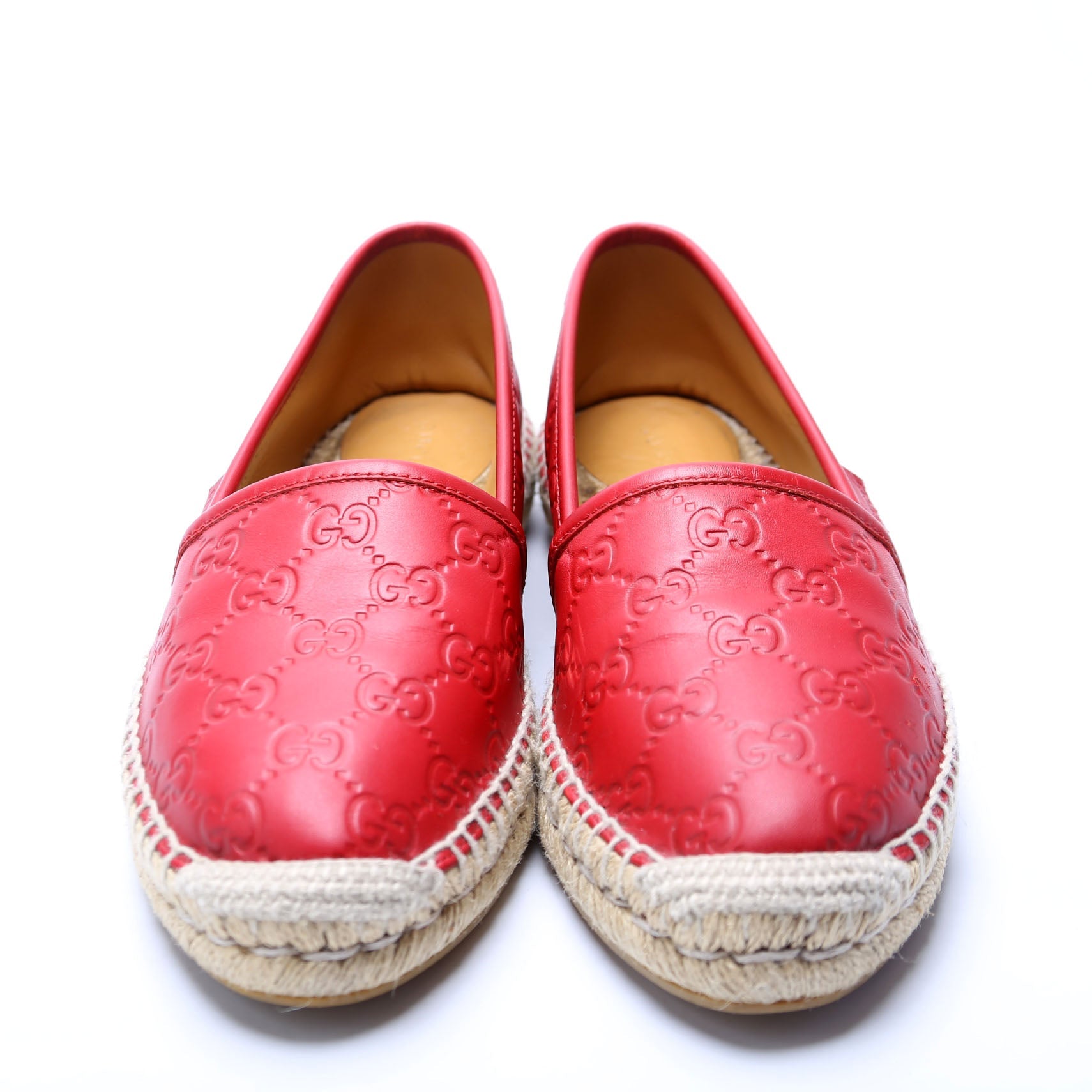 GG Espadrilles Size 39.5 Red
