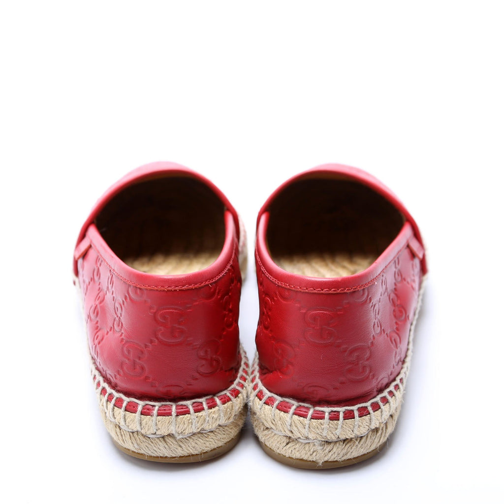 GG Espadrilles Size 39.5 Red