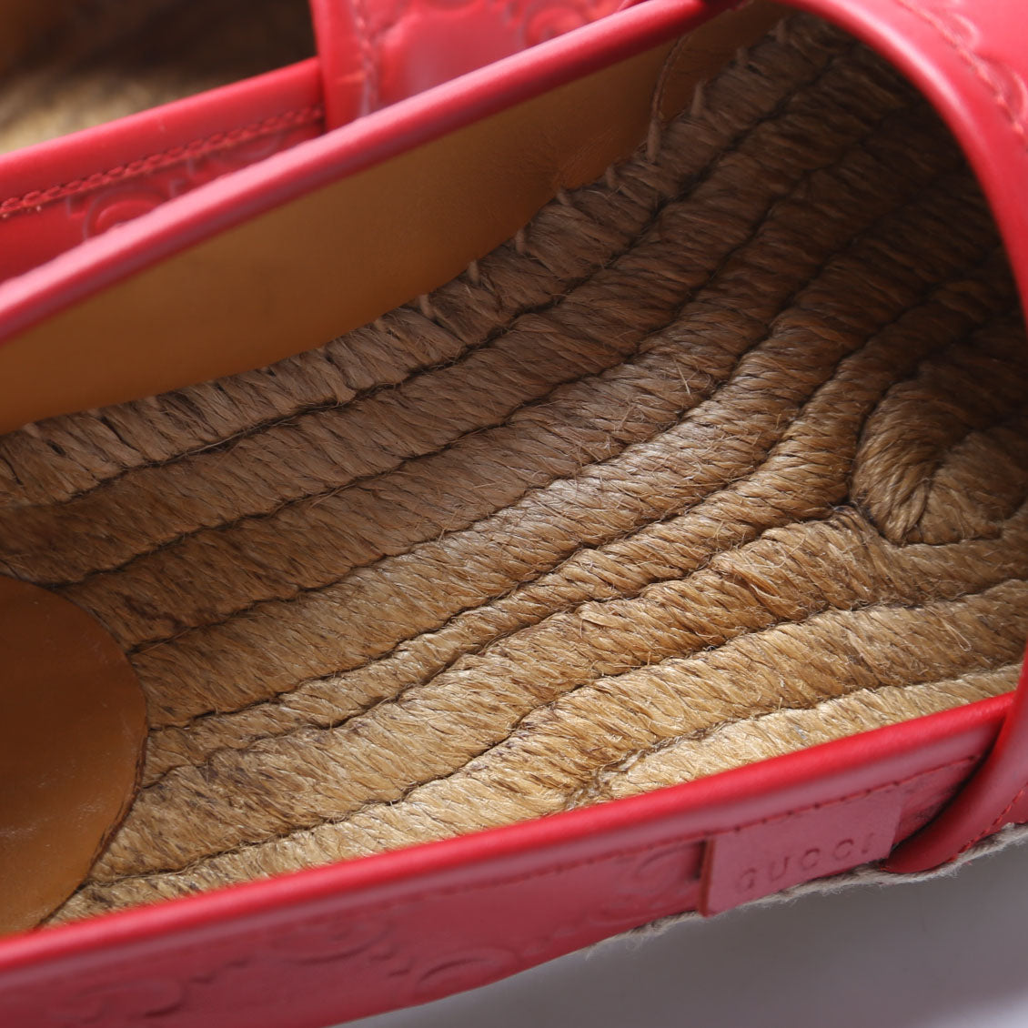GG Espadrilles Size 39.5 Red