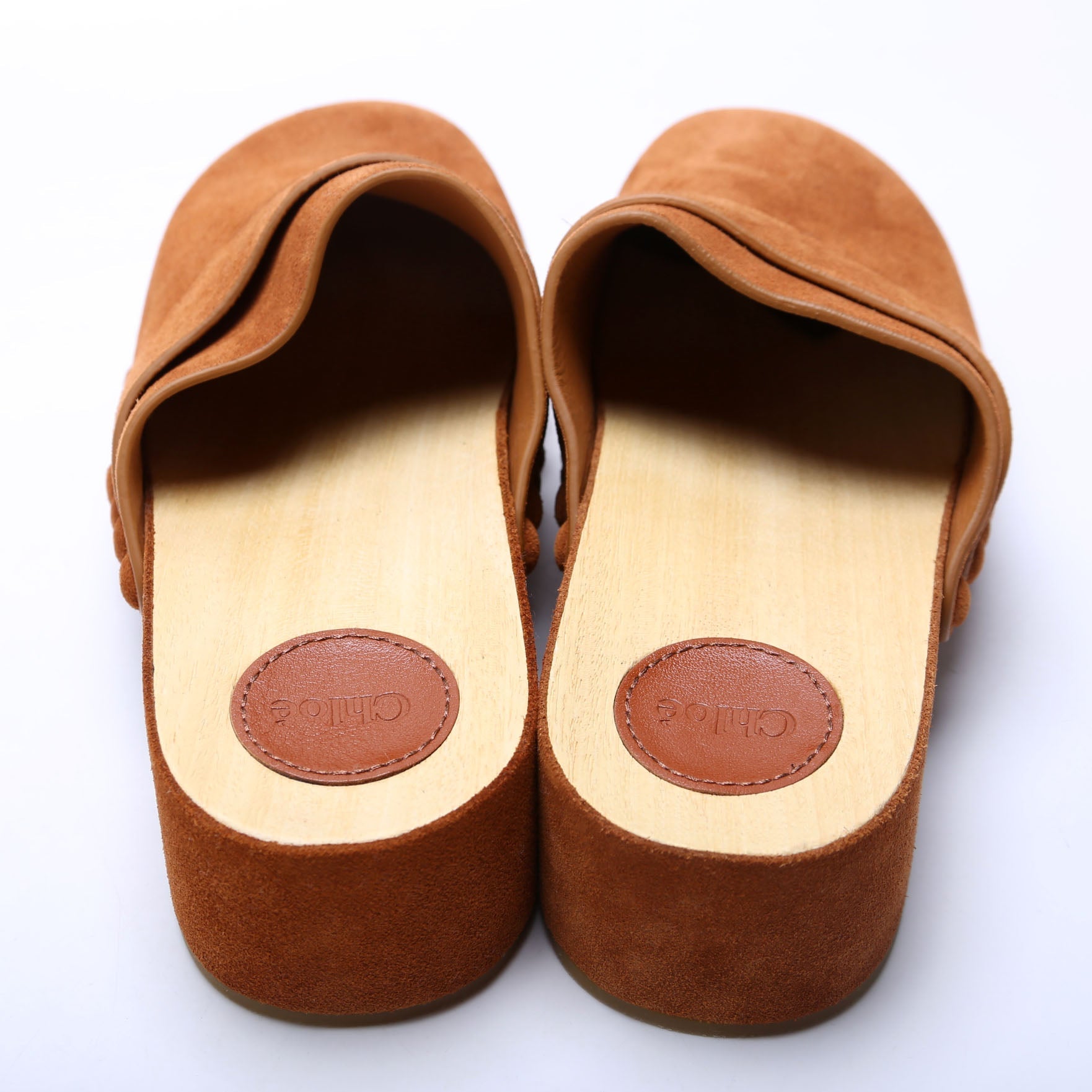 Joy Suede Clogs Size 36 Brown