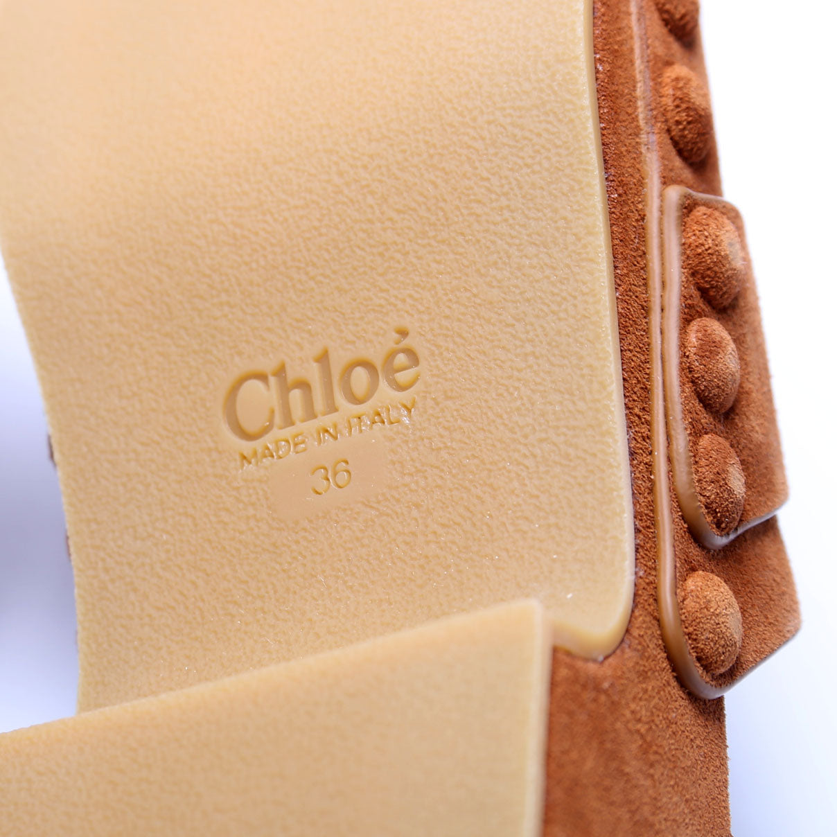 Joy Suede Clogs Size 36 Brown