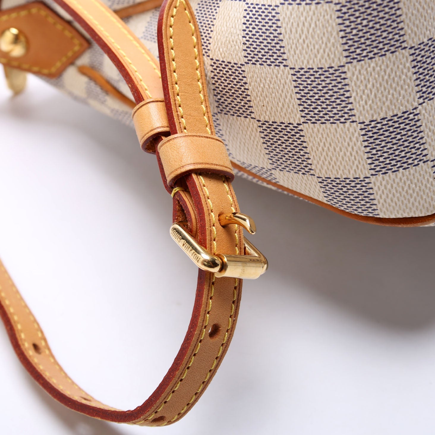 Siracusa PM Damier Azur White/Blue