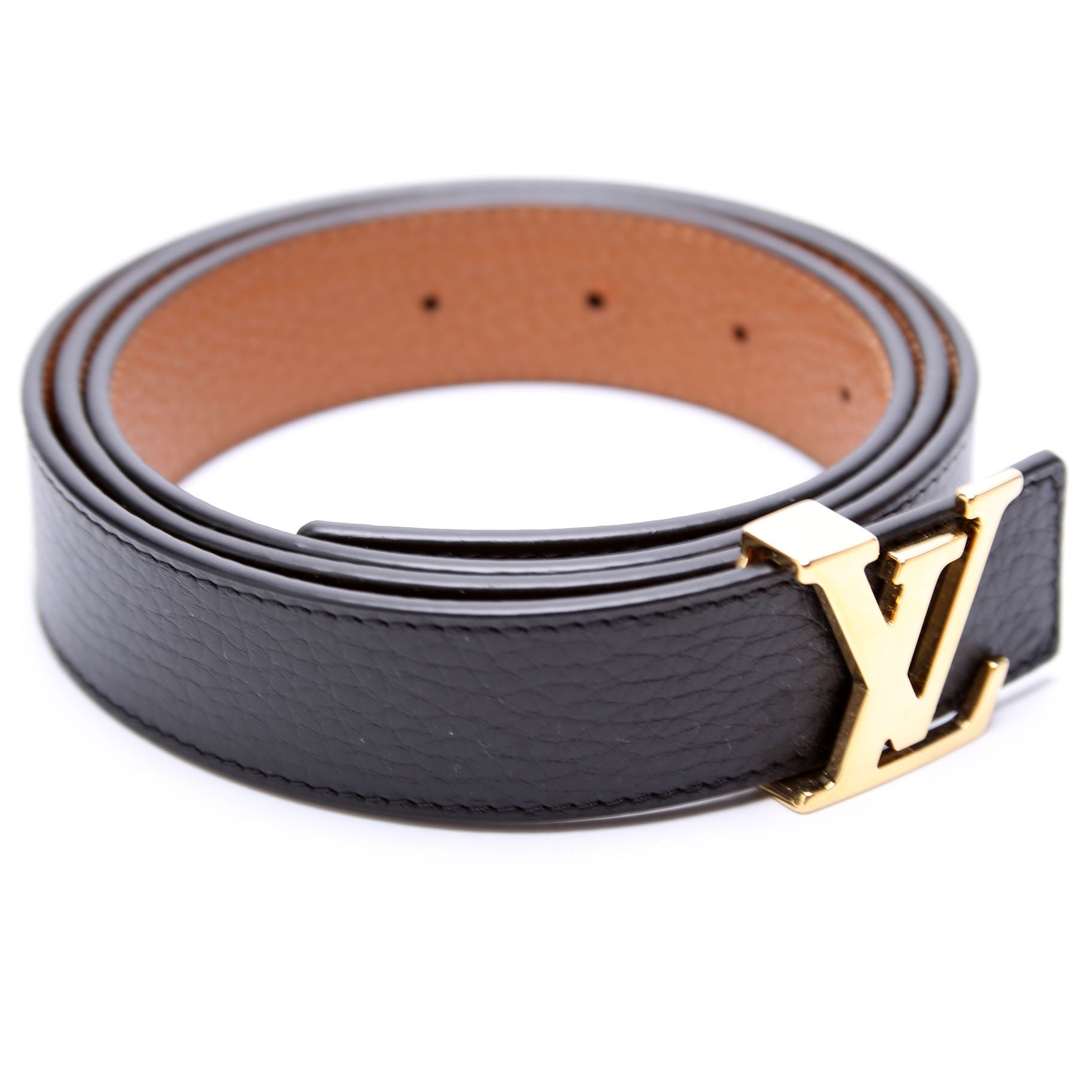 LV Initiales 30MM Taurillon Reverse Size 100/40