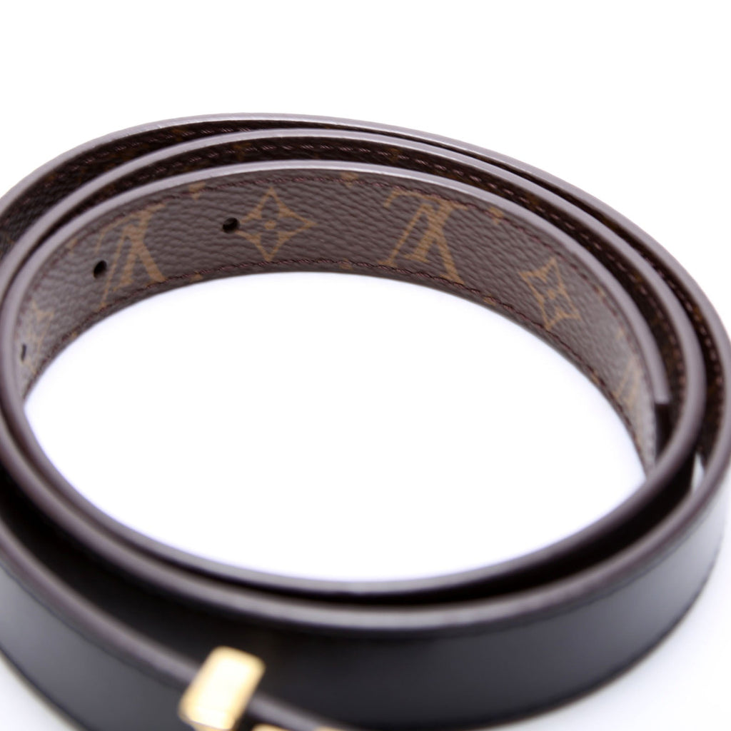 LV Iconic 20MM Reverse Monogram/Leather Size 80/32
