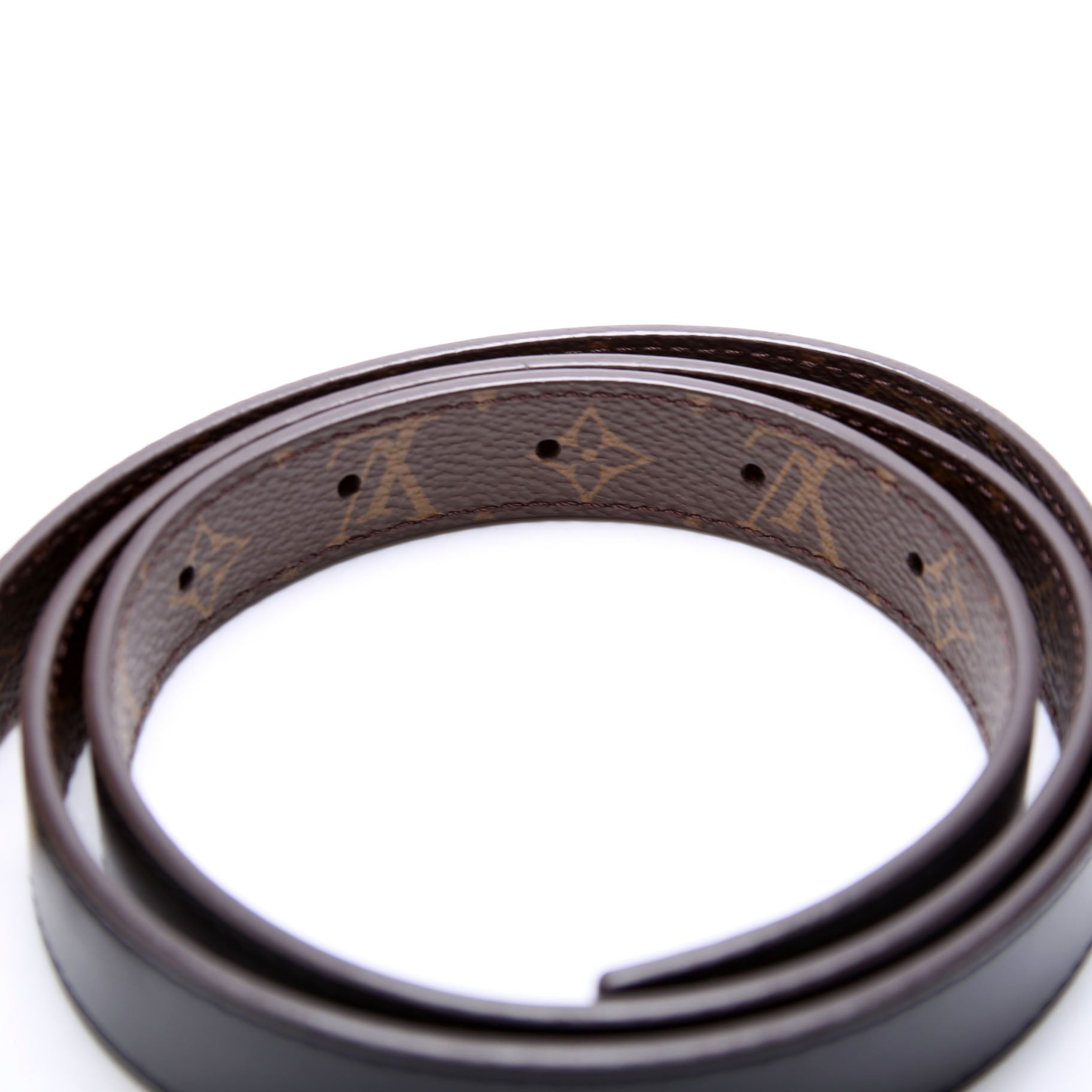 LV Iconic 20MM Reverse Monogram/Leather Size 80/32