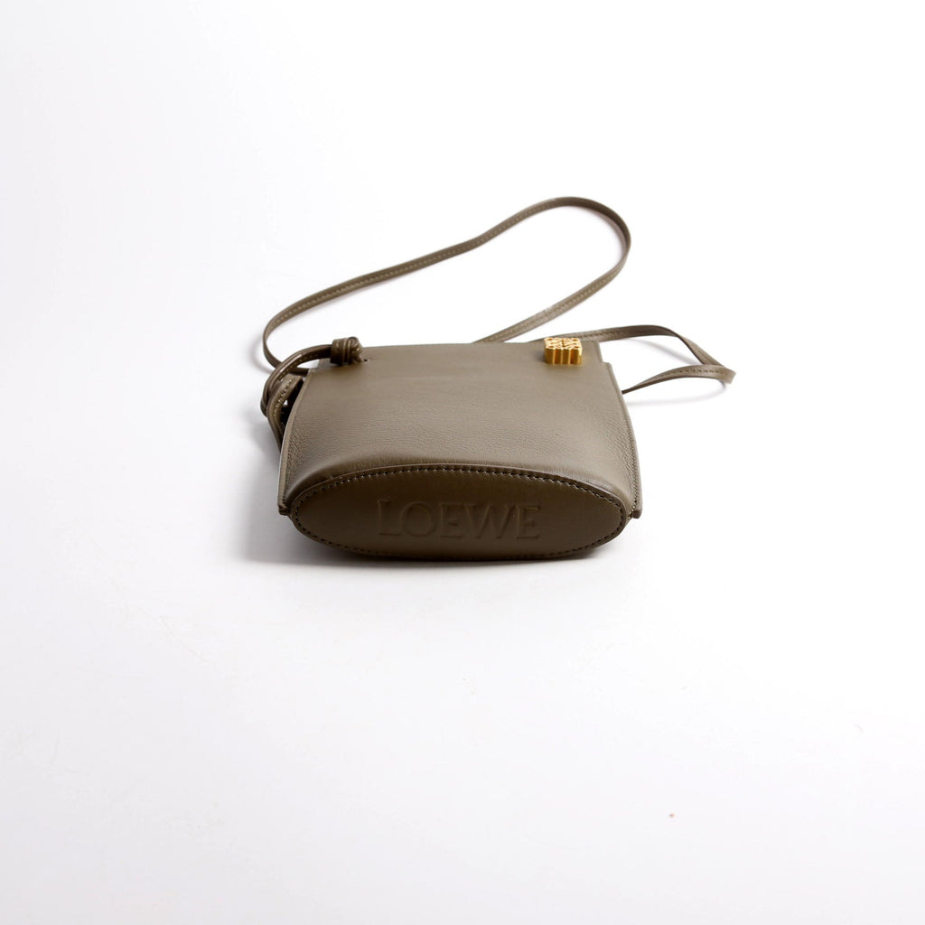 Dice Pocket Calfskin Green
