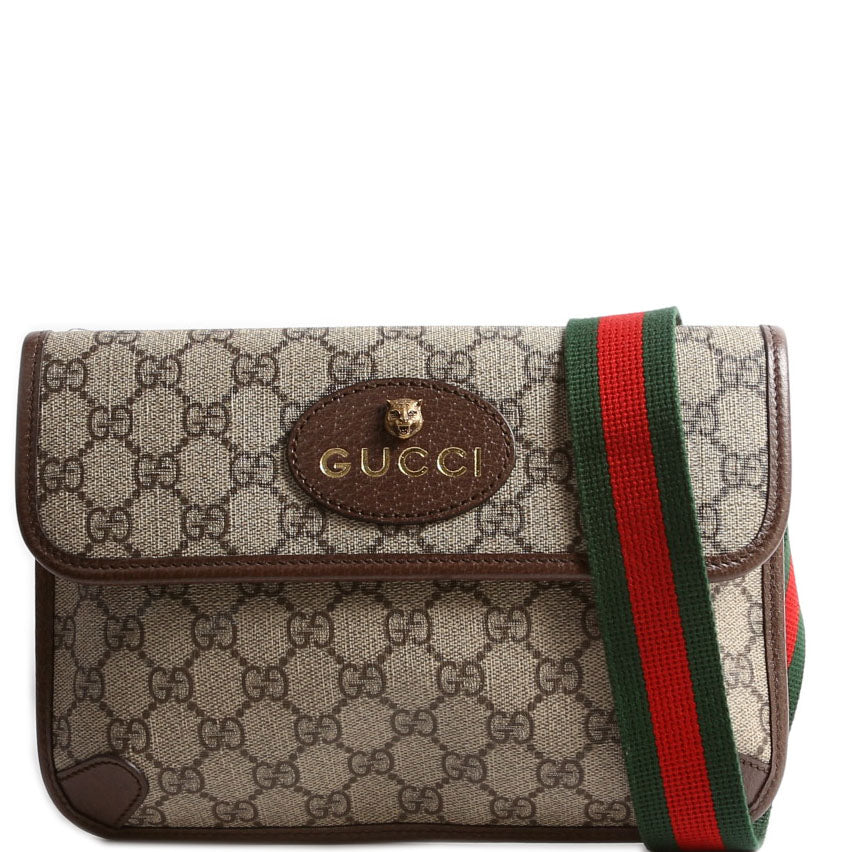493930 GG Supreme Neo Web Belt
