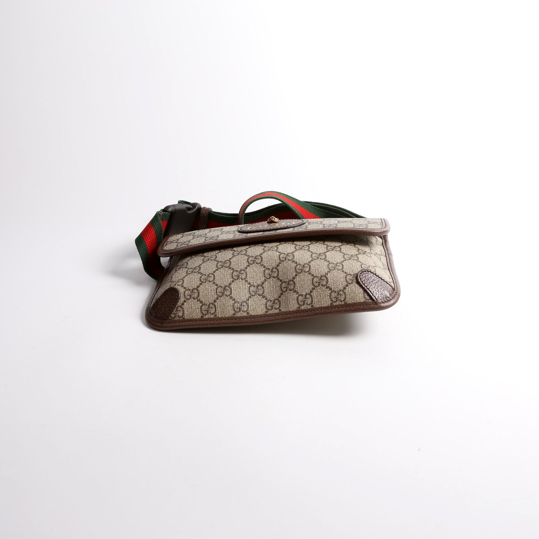 493930 GG Supreme Neo Web Belt