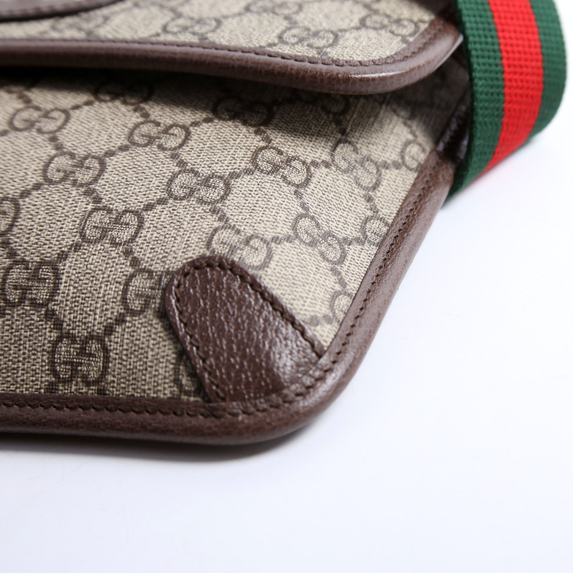 493930 GG Supreme Neo Web Belt