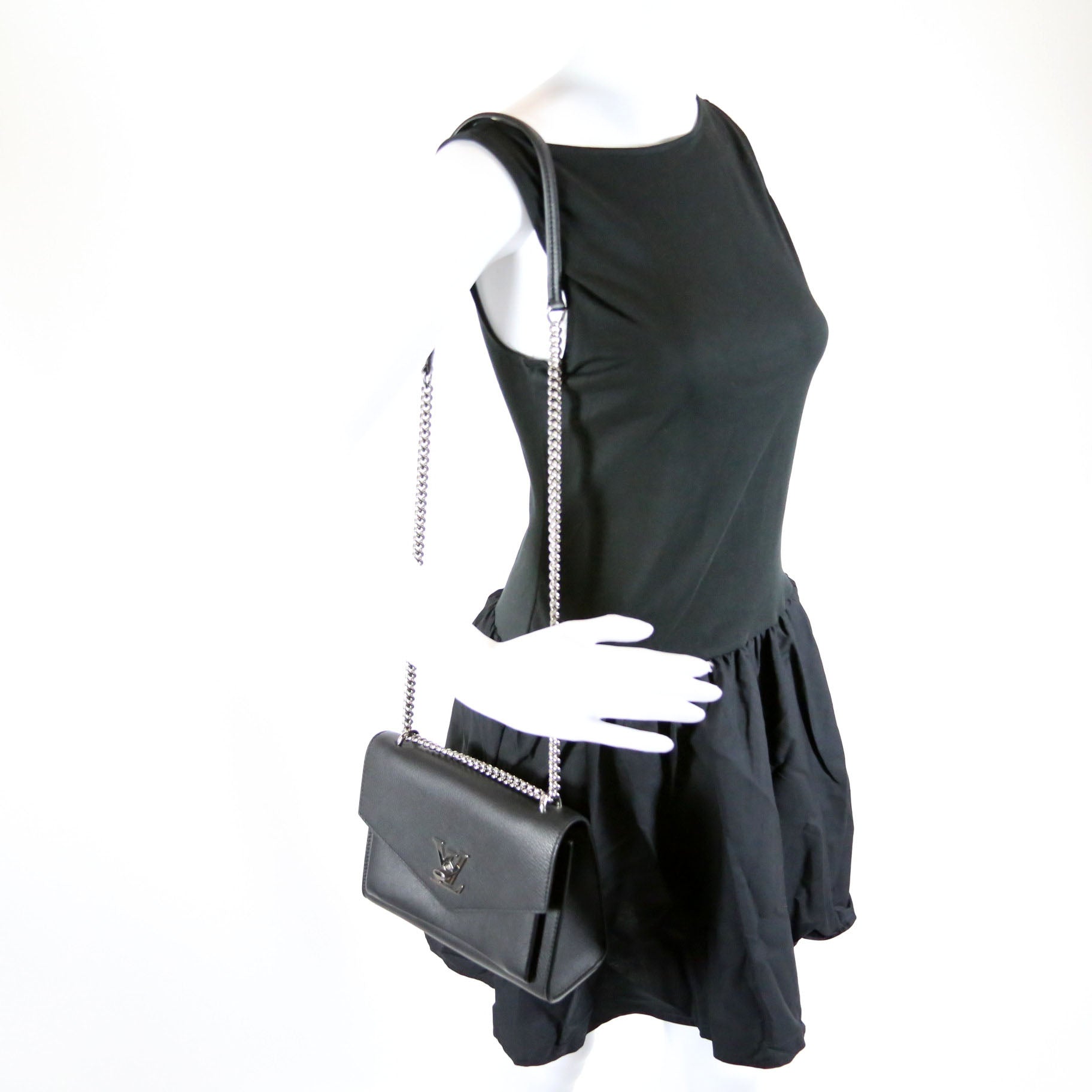 MyLockMe Chain Bag Black