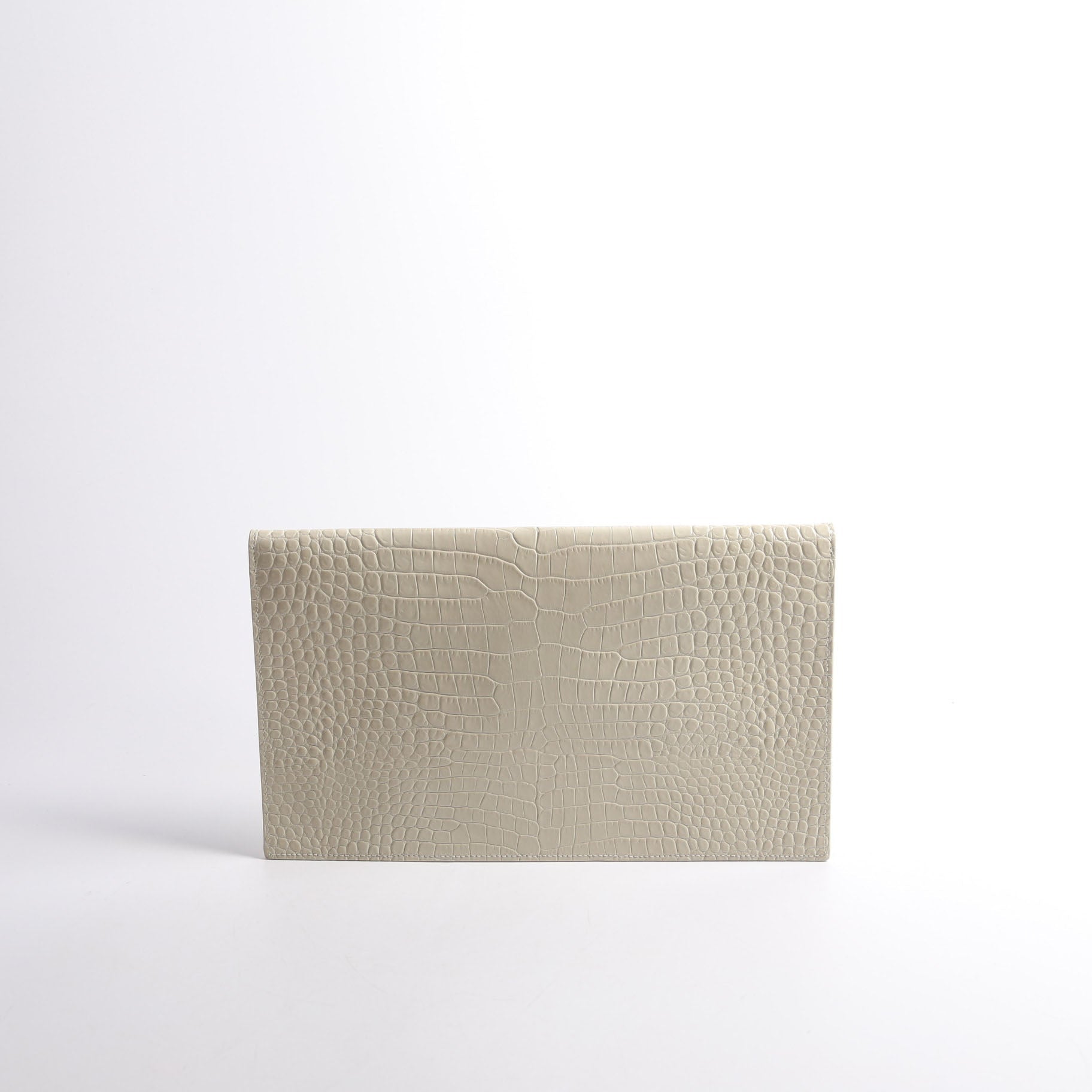 Uptown Pouch Croc Embossed 565739 Cream