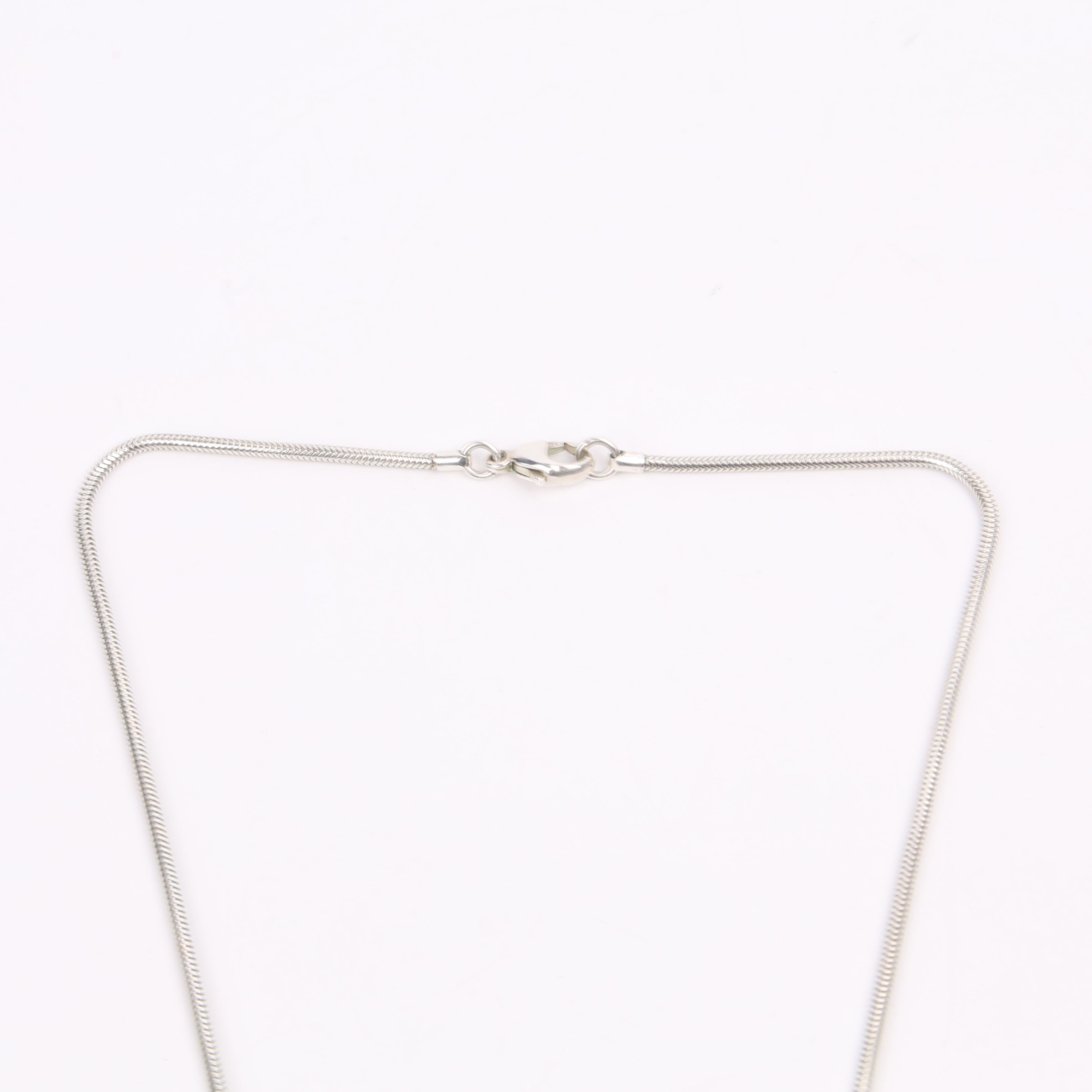 Two-Tone Combination Heart Necklace 935/750