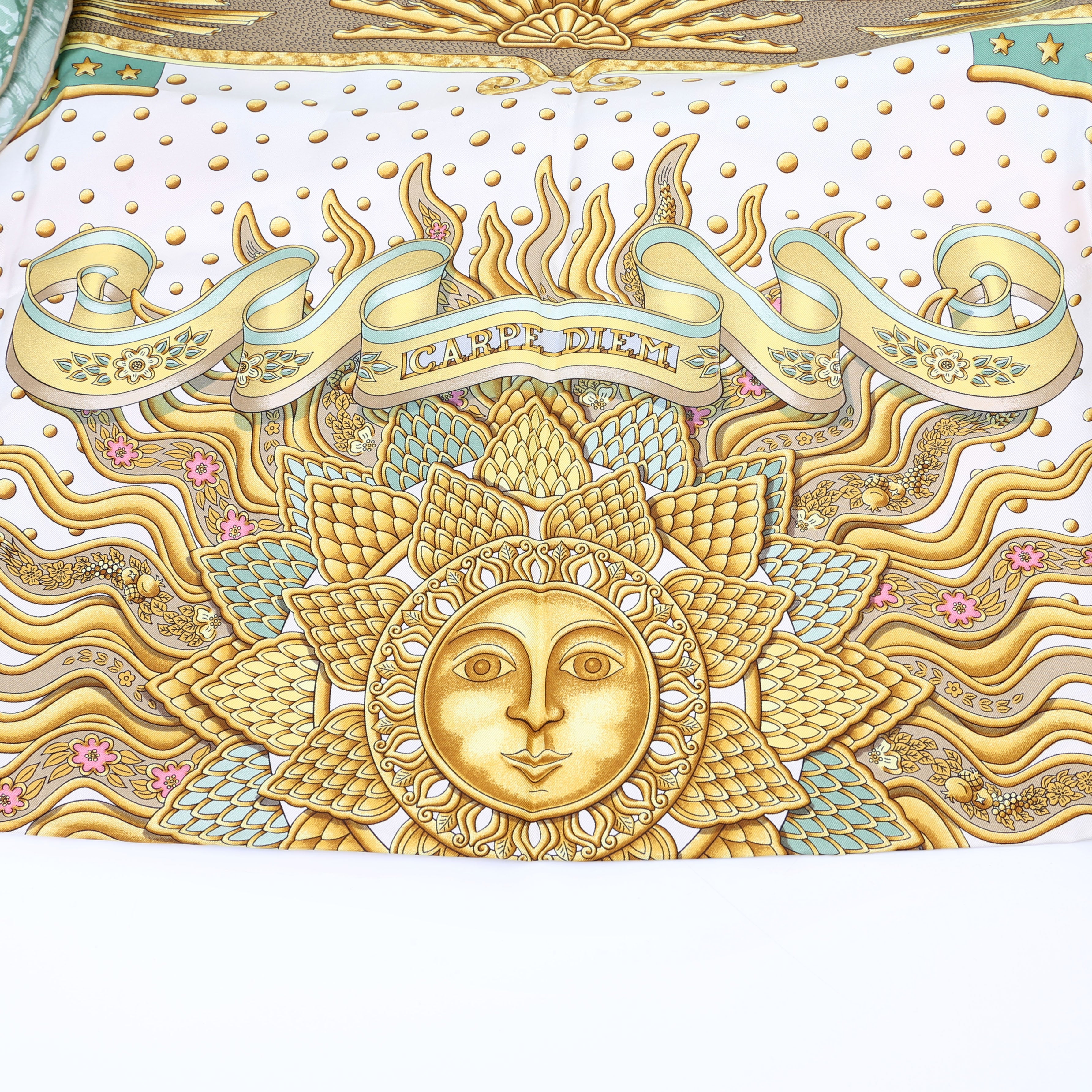 Carpe Diem Silk Scarf
