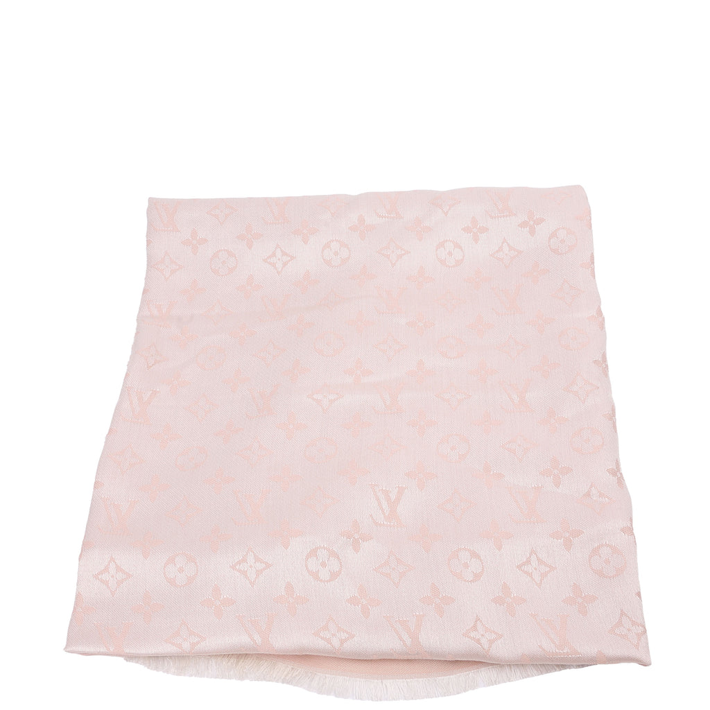 Shawl Monogram/Silk Wool Scarf