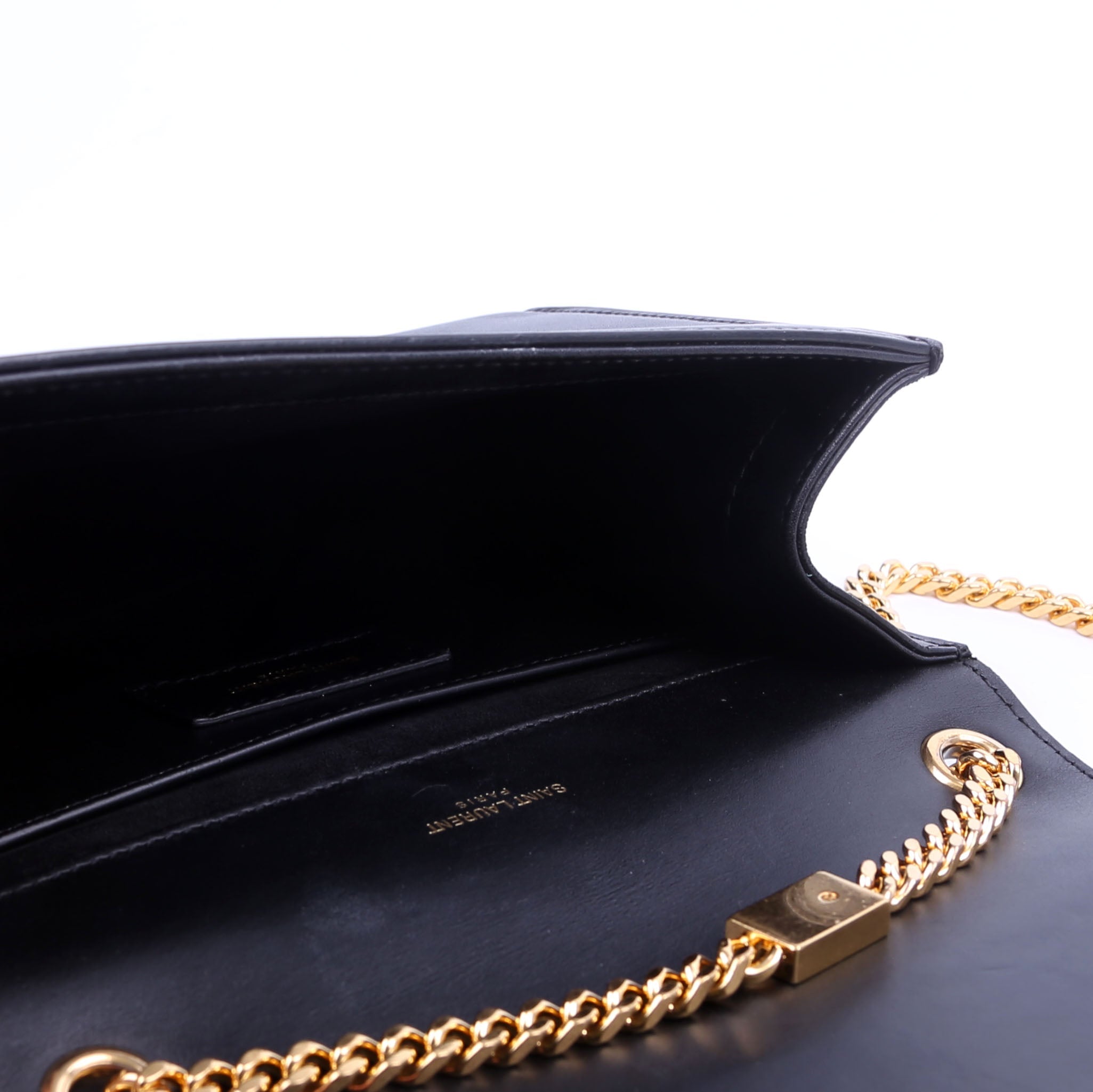 SAINT LAURENT Kate Tassel Satchel Small Black