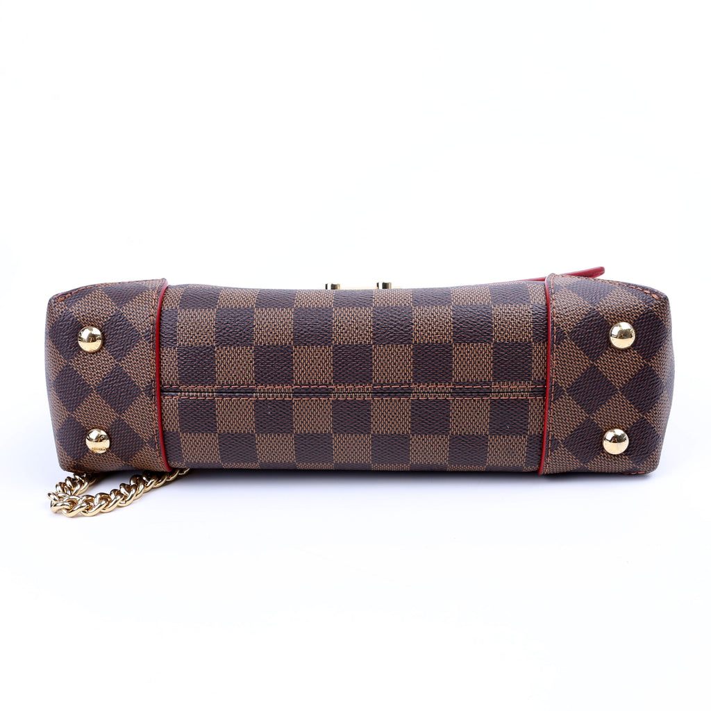 Caissa Chain Clutch Red