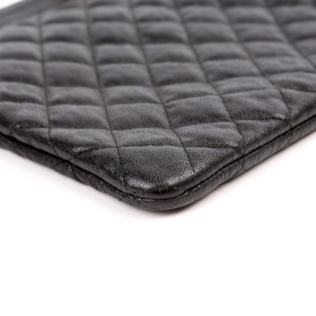 O Case Boy Medium Caviar Black