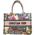 Book Tote Medium Ebroidered Coeur En Fleurs Medium