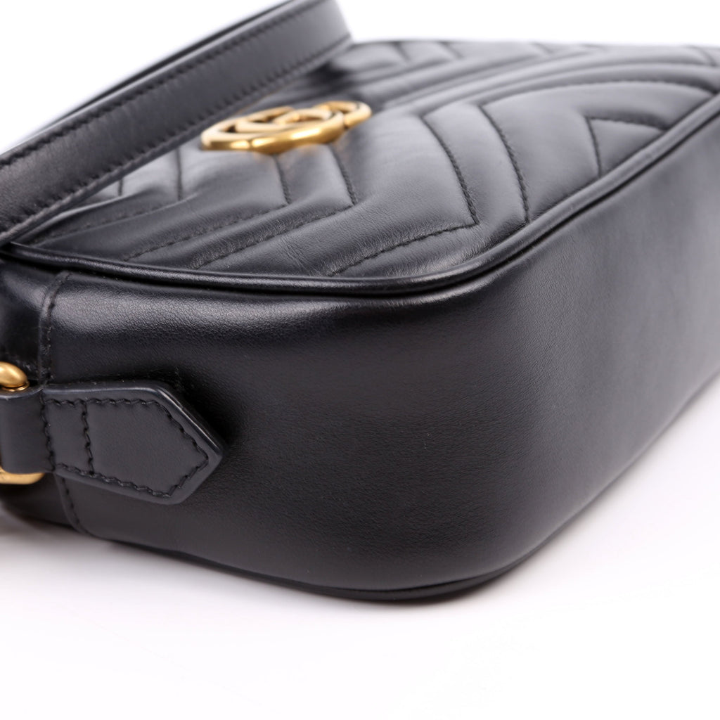 448065 Marmont Mini Camera Bag Black