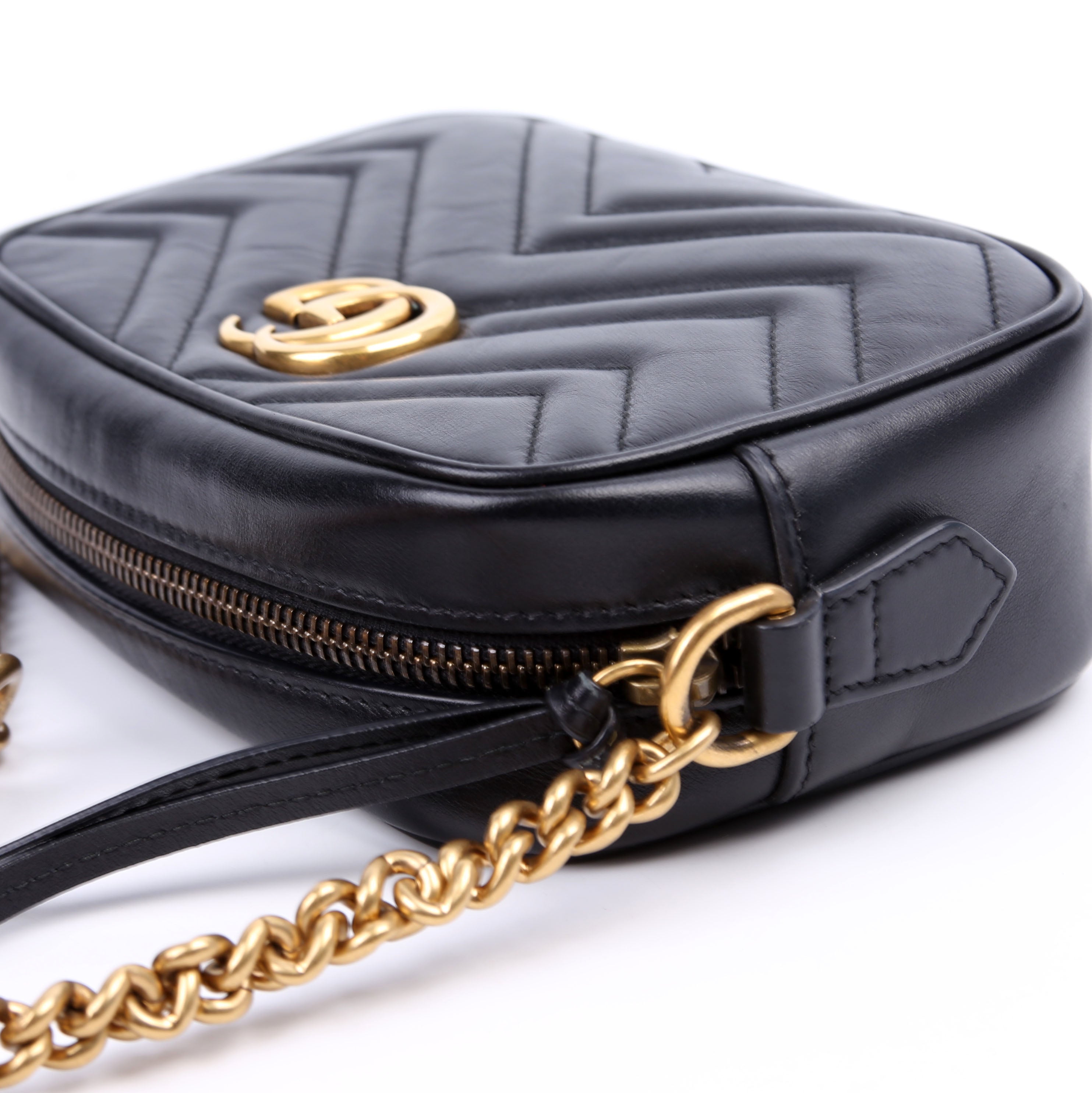 448065 Marmont Mini Camera Bag Black