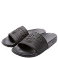 Logo Rubber Slides Size 36 Black