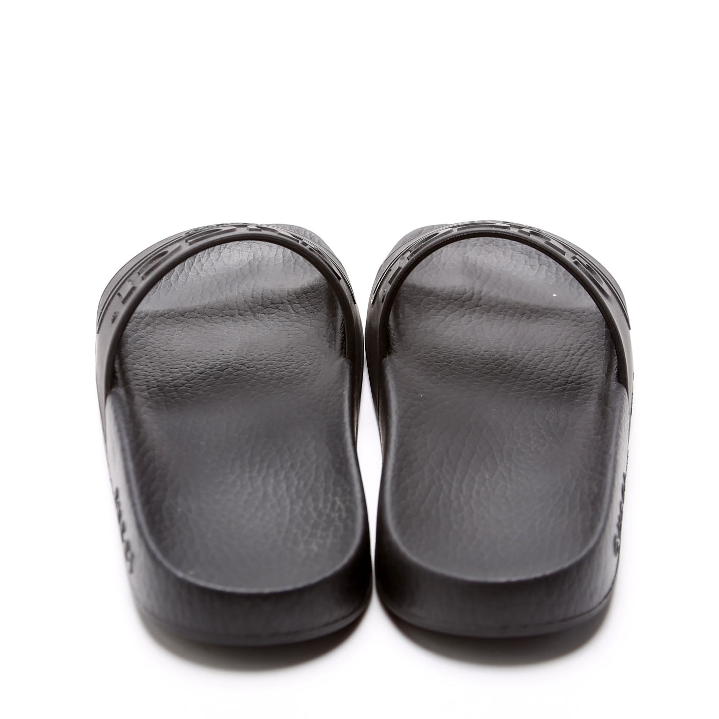 Logo Rubber Slides Size 36 Black