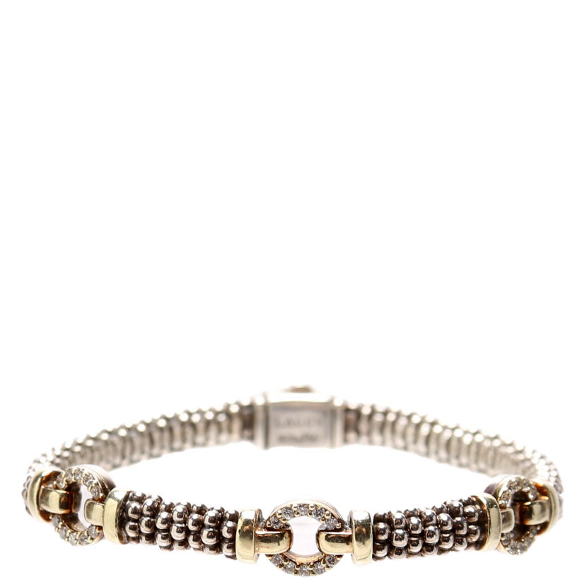 Three Station Enso 925/750/Diamonds