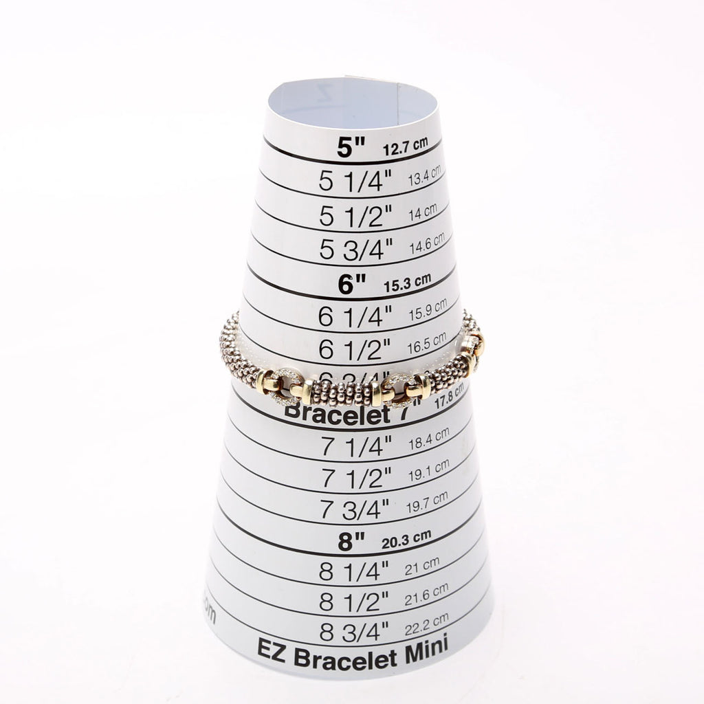 Three Station Enso 925/750/Diamonds