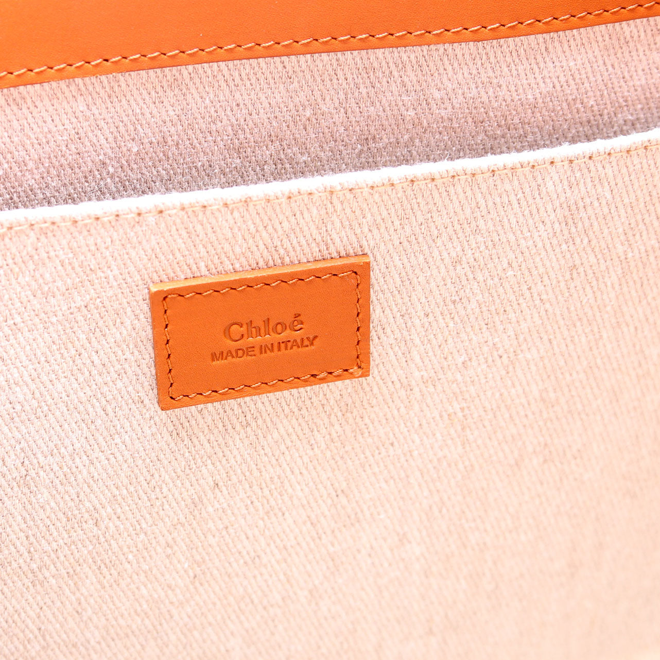 Woody Leather Tote Large Brown