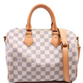 Speedy 25 Bandouliere Damier Azur